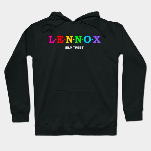 Lennox - Elm trees. Hoodie by Koolstudio